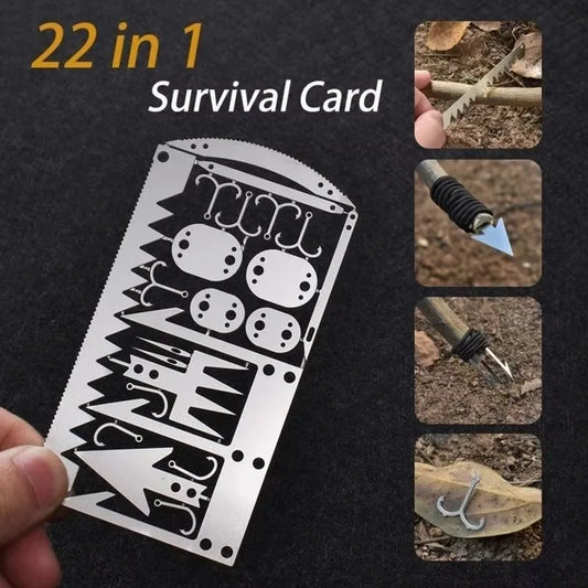 Carte de Survie 22 en 1