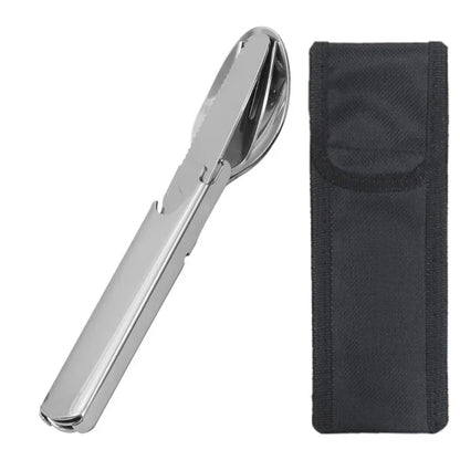 Ensemble de Couverts Multifonction en Acier Inoxydable