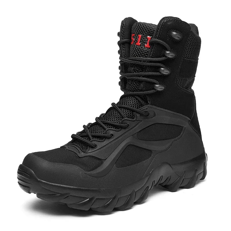 Chaussures bottes tactiques antidérapant