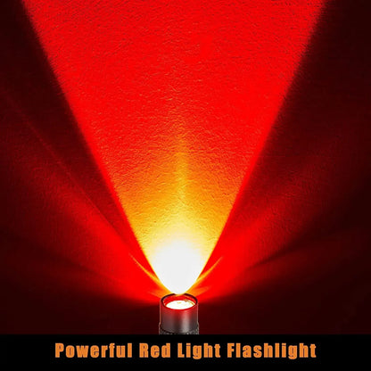 Lampe de poche à lumière rouge