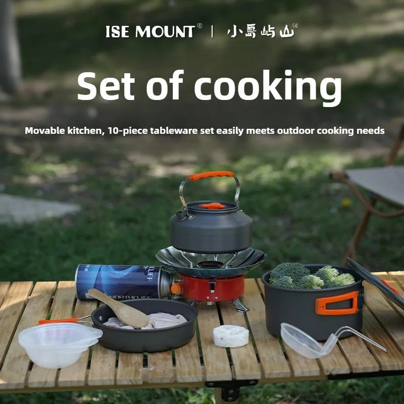 Batterie de Cuisine Outdoor 1 à 3 personnes