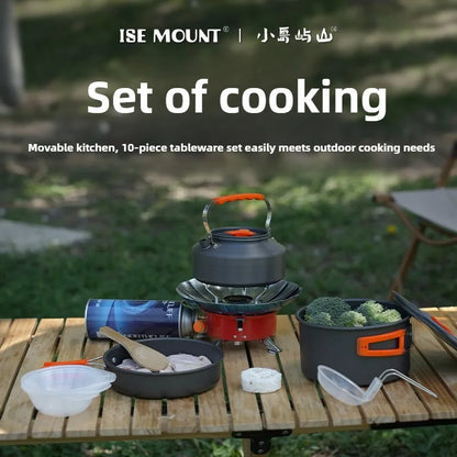 Batterie de Cuisine Outdoor 1 à 3 personnes
