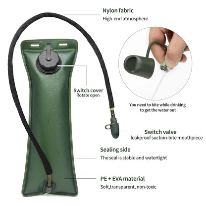 Sac à dos d’hydratation militaire