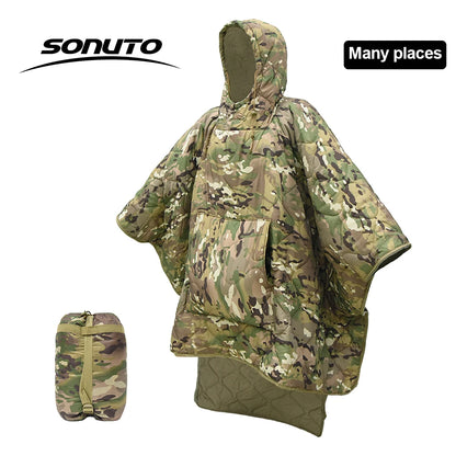 Poncho, sac de couchage 1 p