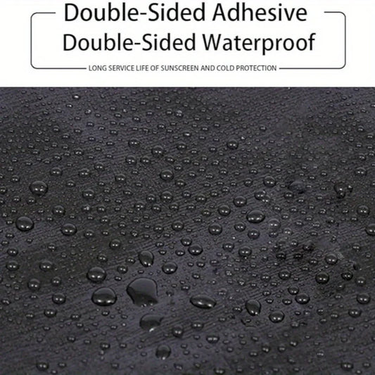 Bâche imperméable noire, résistante aux uv