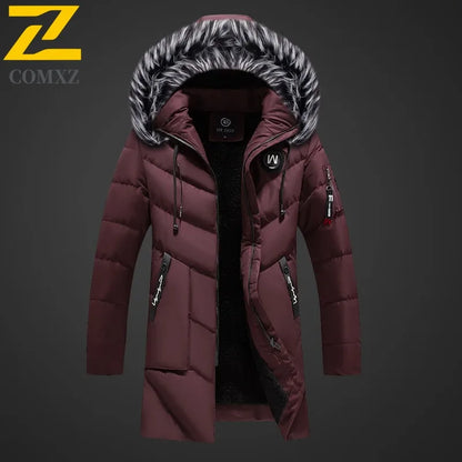 Parka à capuche coupe-vent