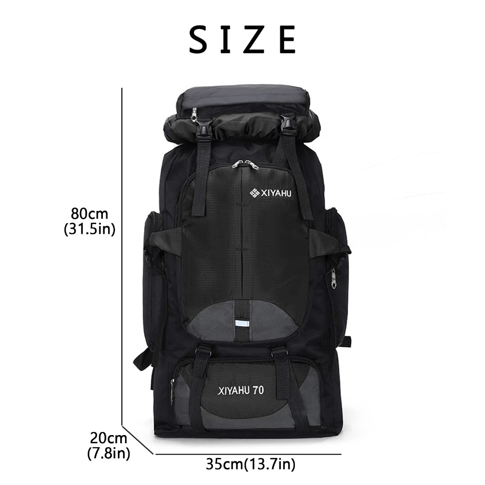 Sac à dos de randonnée et de survie 70L