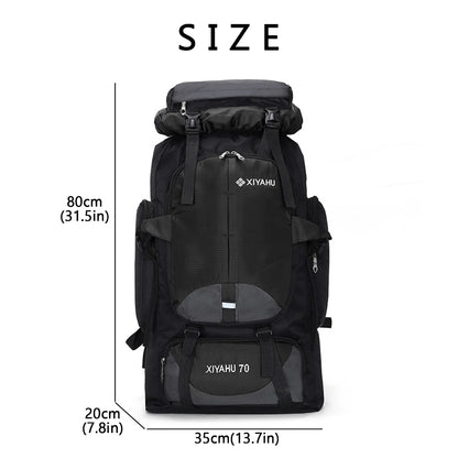 Sac à dos de randonnée et de survie 70L