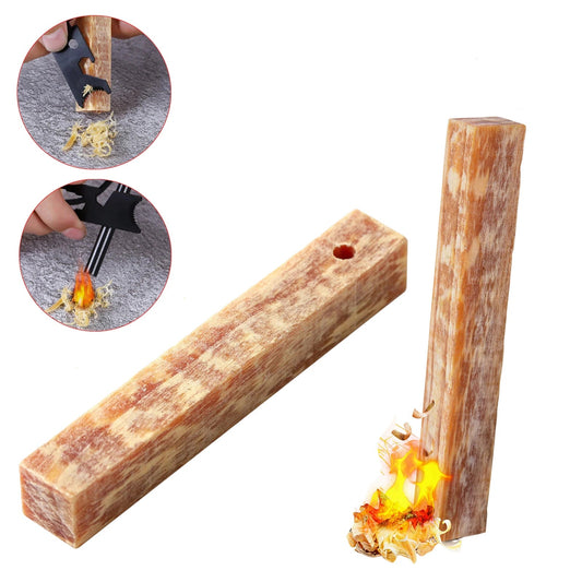 Allumage naturel de feu en plein air