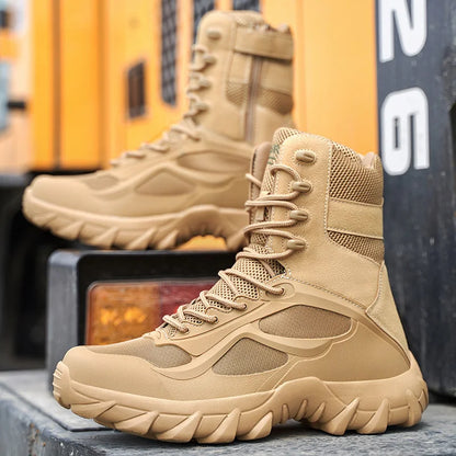 Chaussures bottes tactiques antidérapant