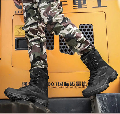 Chaussures bottes tactiques antidérapant