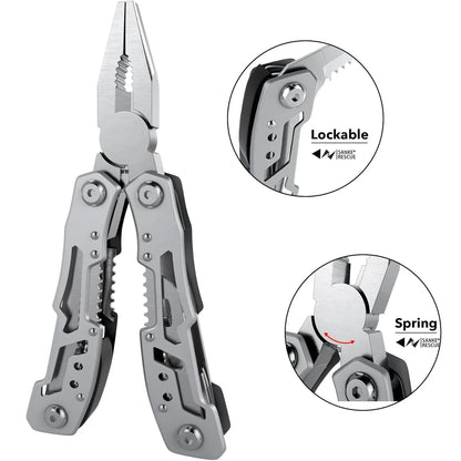 Couteau Pliant Multi-Outils EDC