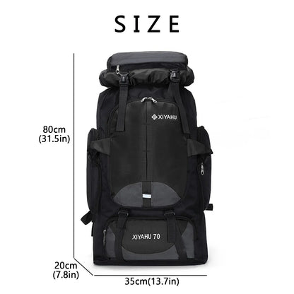 Sac à dos de randonnée et de survie 70L