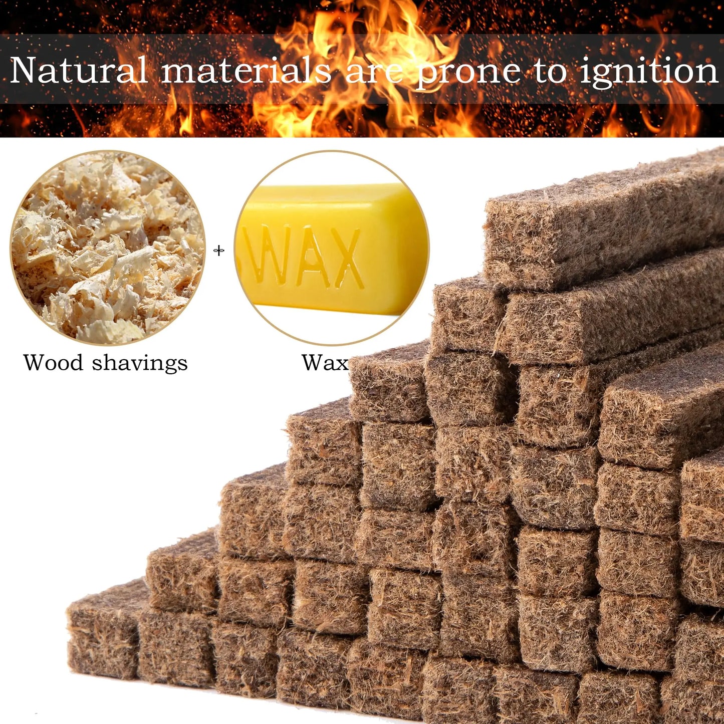 Allume-feu au charbon naturel