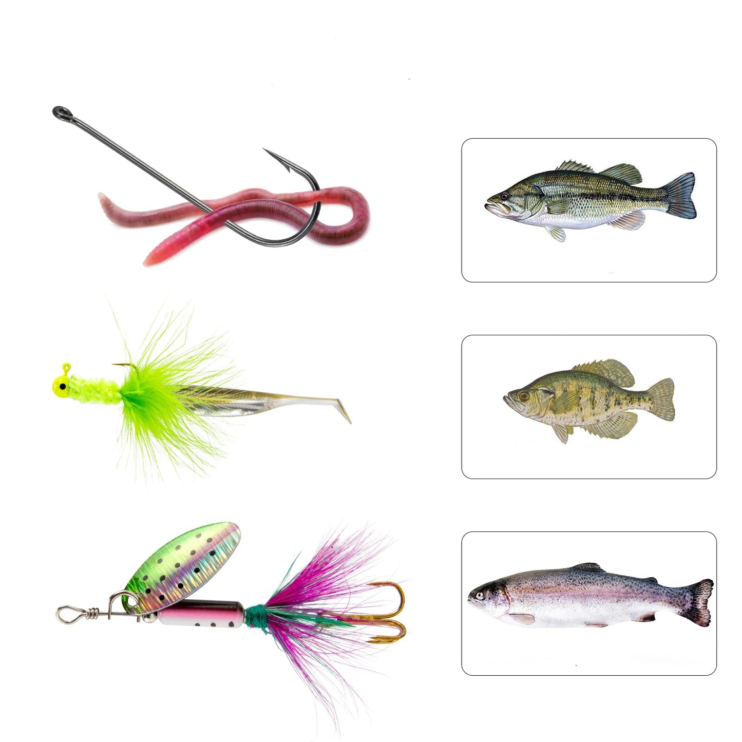 Kit de pêche 25 pièces