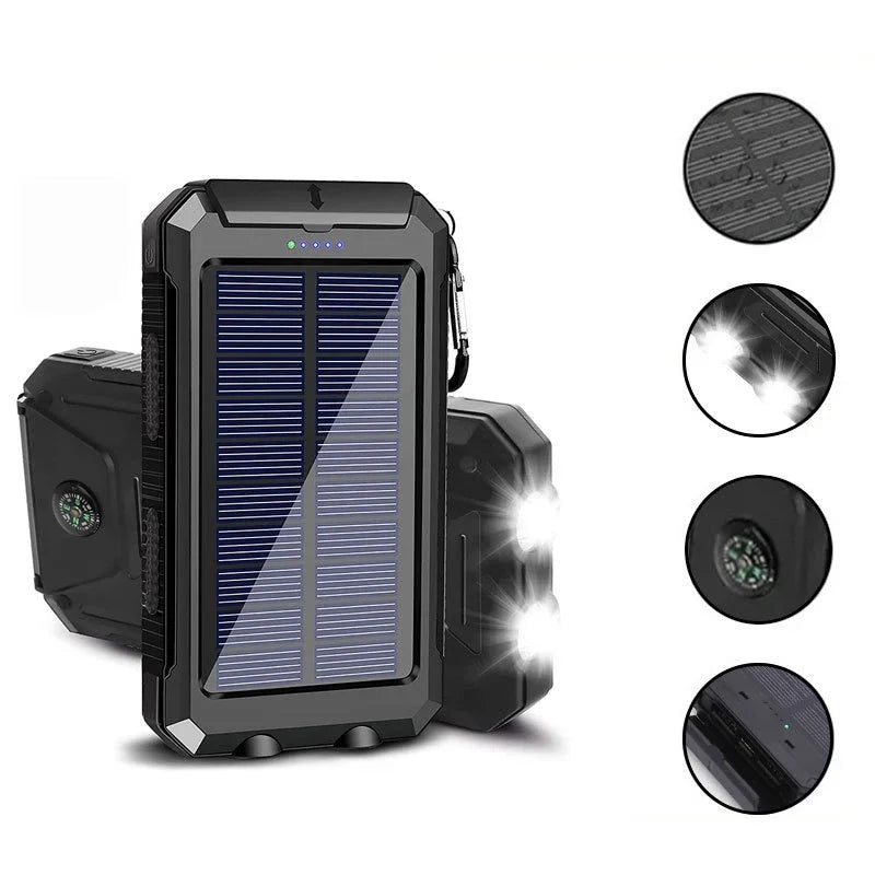 Power Bank Solaire 20 000 mAh