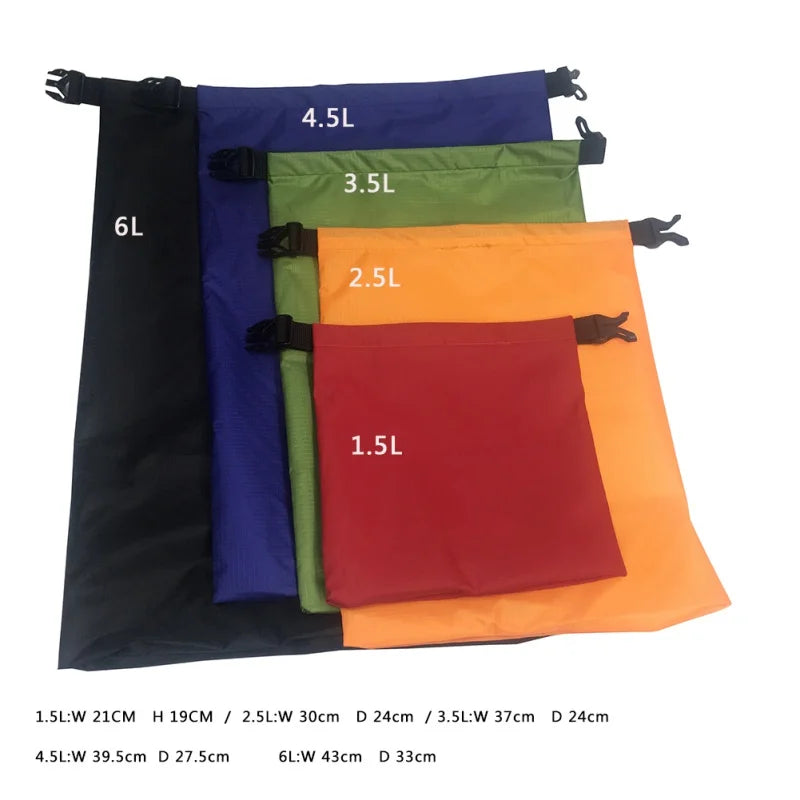 Pack de 5 sacs étanches