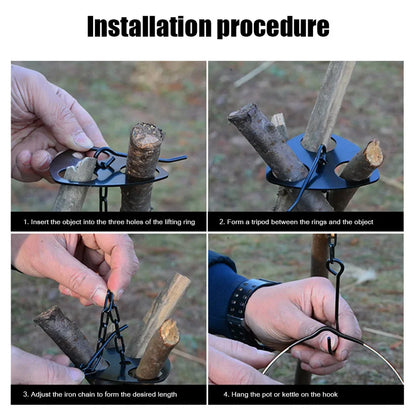 Trépied de Barbecue Portable