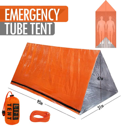 Tente de survie d’urgence 2 personnes