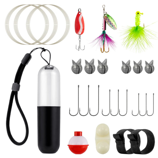 Kit de pêche 25 pièces