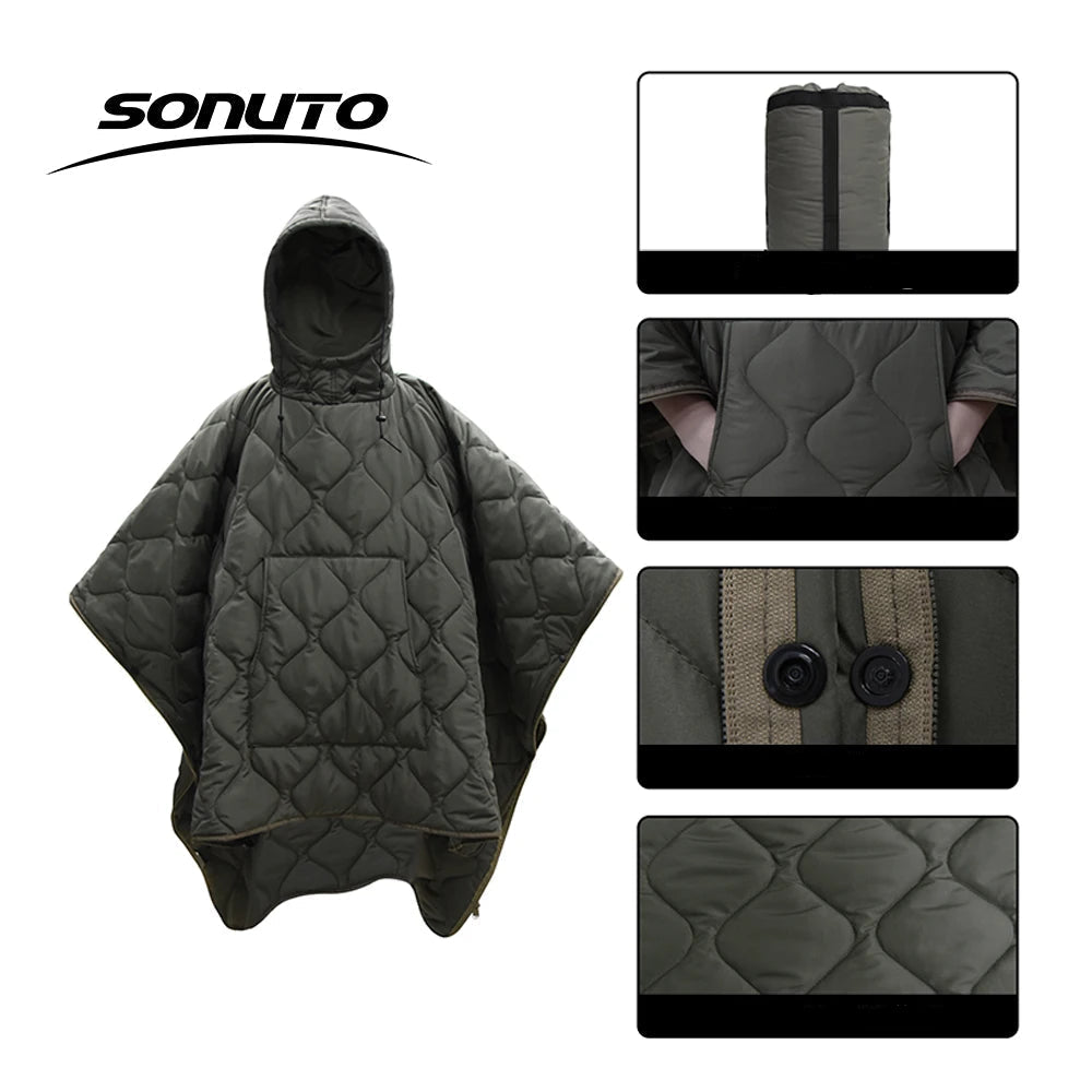 Poncho, sac de couchage 1 p