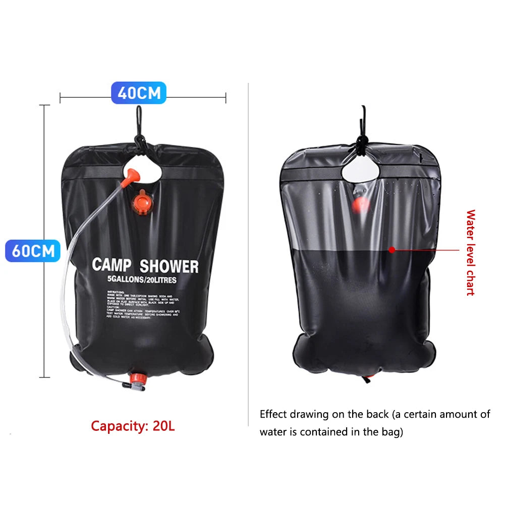 Sac de Douche Solaire 20L