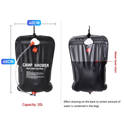 Sac de Douche Solaire 20L