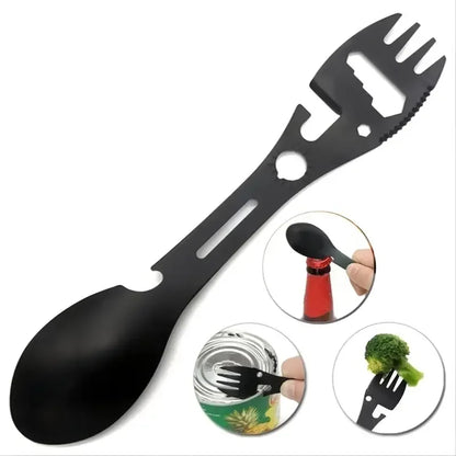 Outil de Repas Multifonction - Kit EDC Survie 5 en 1