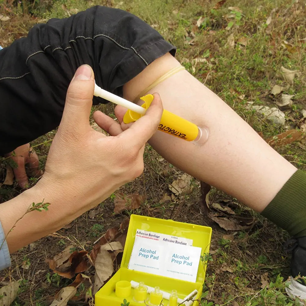 Kit d’Extraction de Venin - Trousse d’Urgence Anti-Piqûres & Morsures