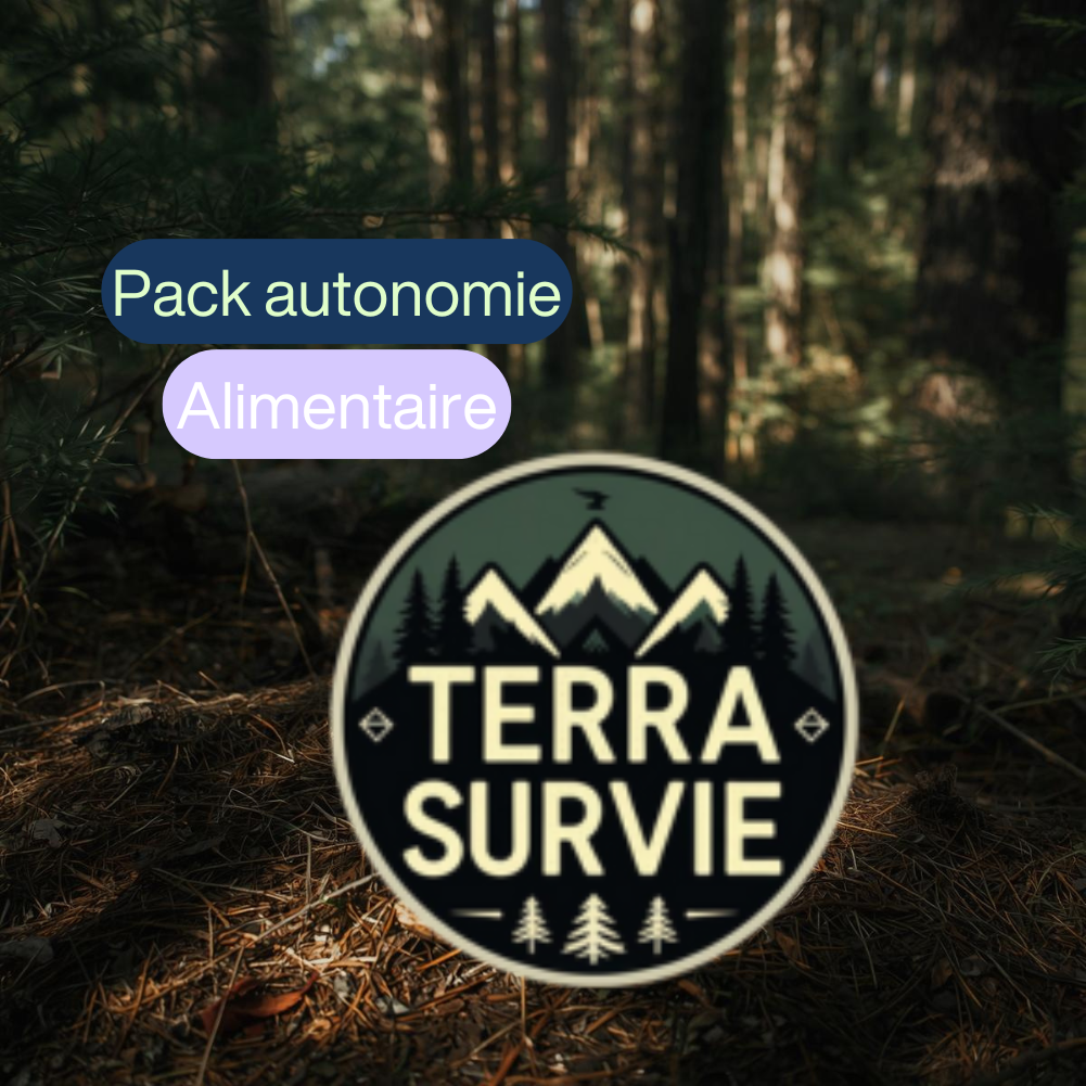 Pack Alimentaire de Survie Personnalisé – Autonomie 7, 14 ou 30 Jours | Terra Survie