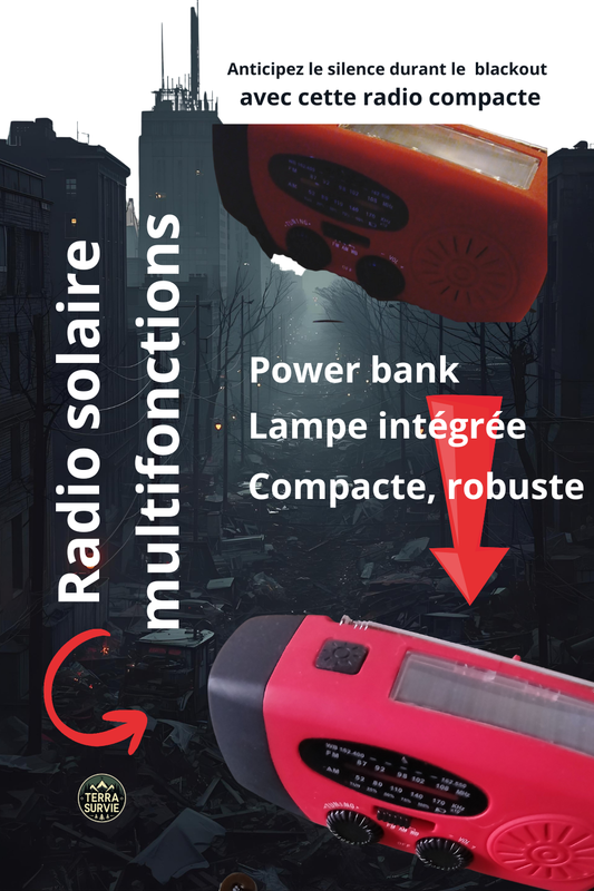 Radio multifonction solaire